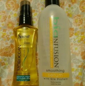 Bioinfusion and Suave hair oil